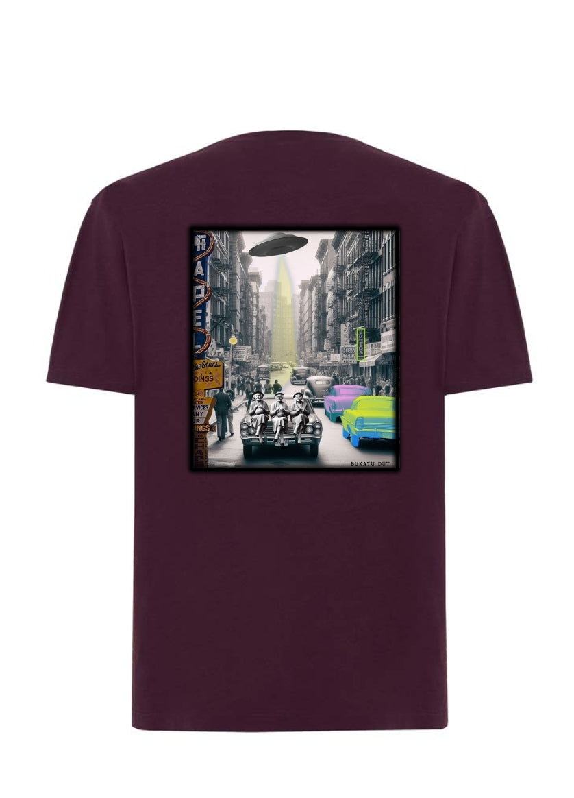 Camiseta "Exotic city" oversize