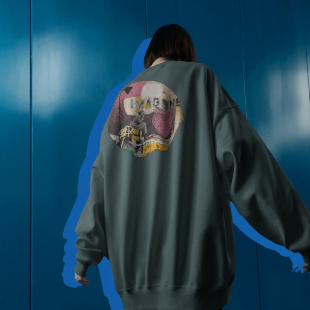 Sudadera "Marrubi" boxy fit