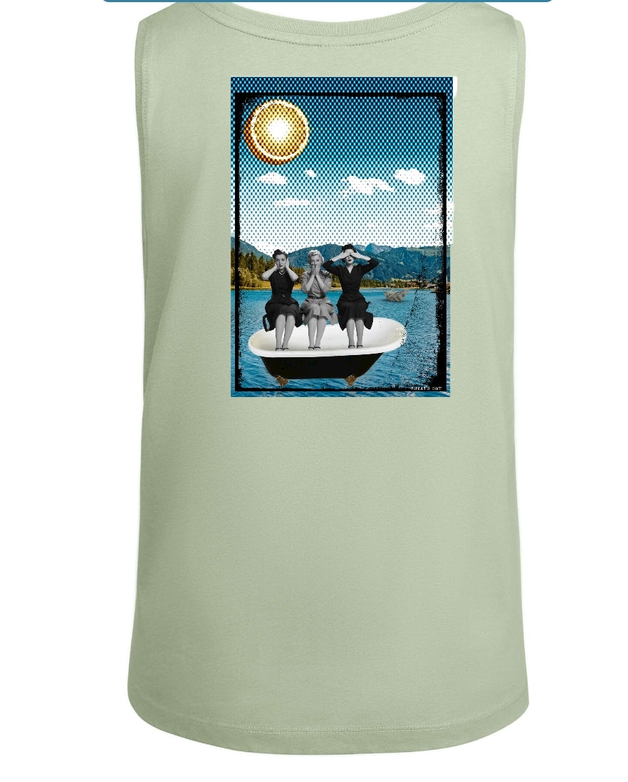 Camiseta "las tres sabias" tirantes