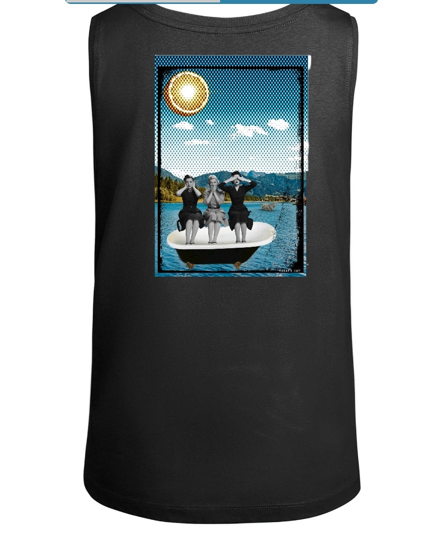 Camiseta "las tres sabias" tirantes