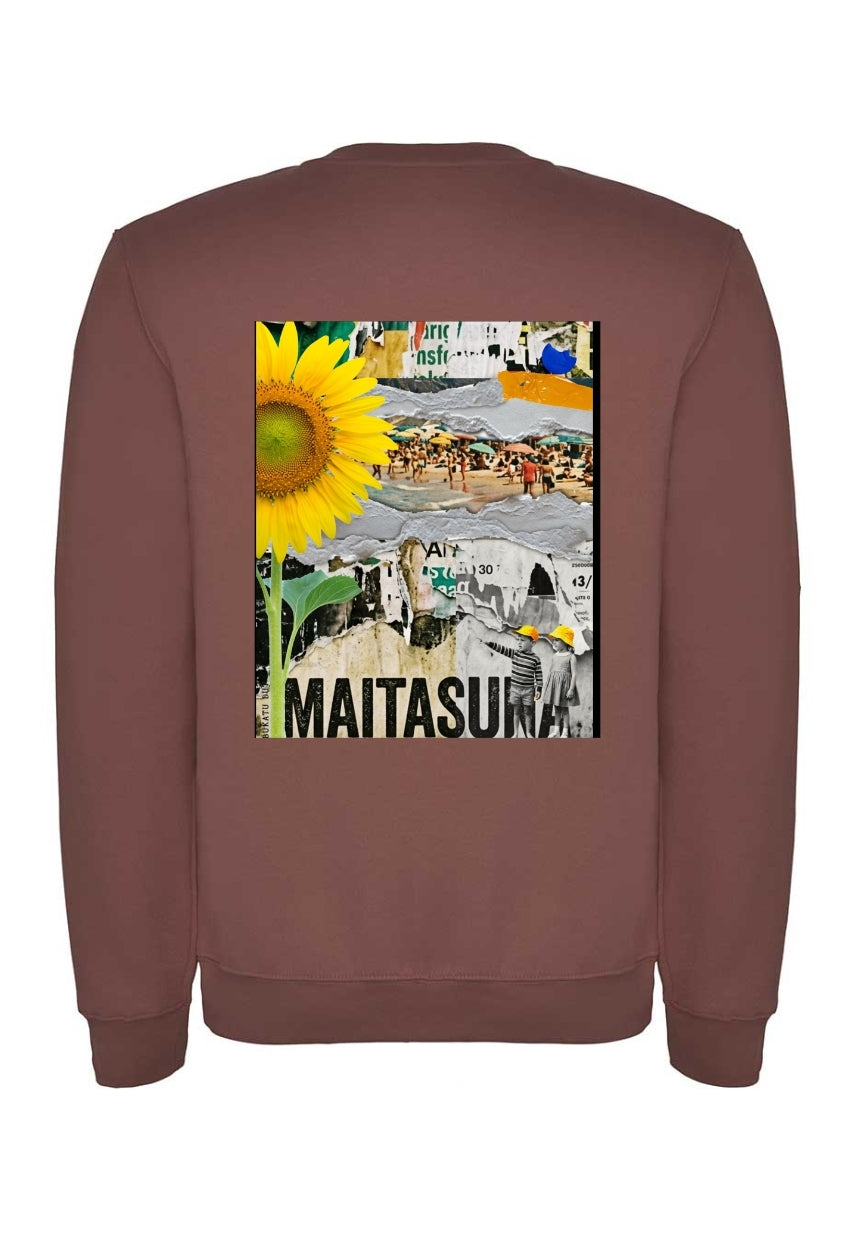 Sudadera "Eguzkilore" boxy fit