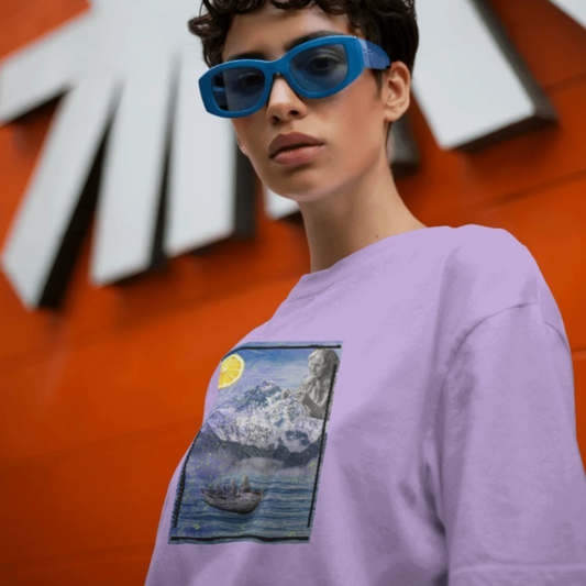 Camiseta "Amatxi" boxy fit