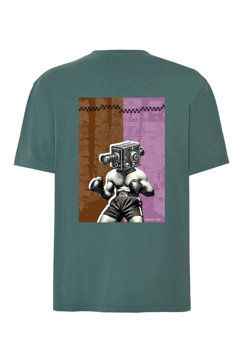 Camiseta "Figth" oversize