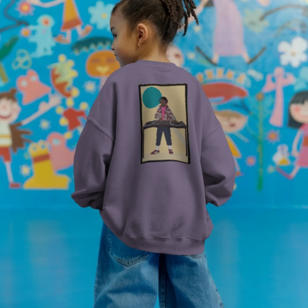 Sudadera kids "dj girl"