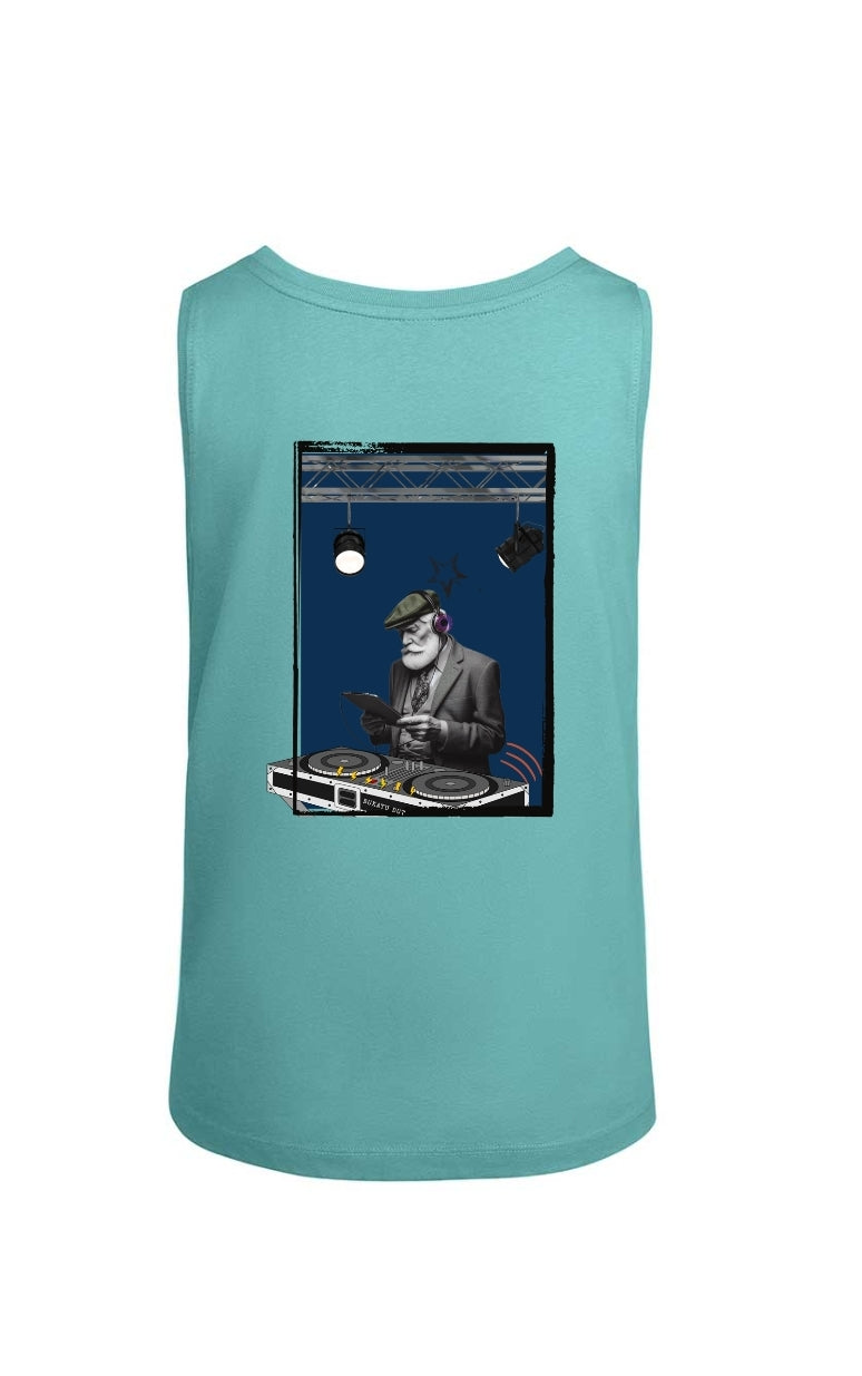 Camiseta "Man dj" tirantes