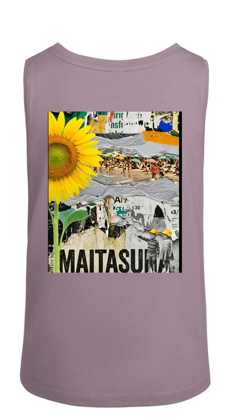 Camiseta "eguzkilore" tirantes