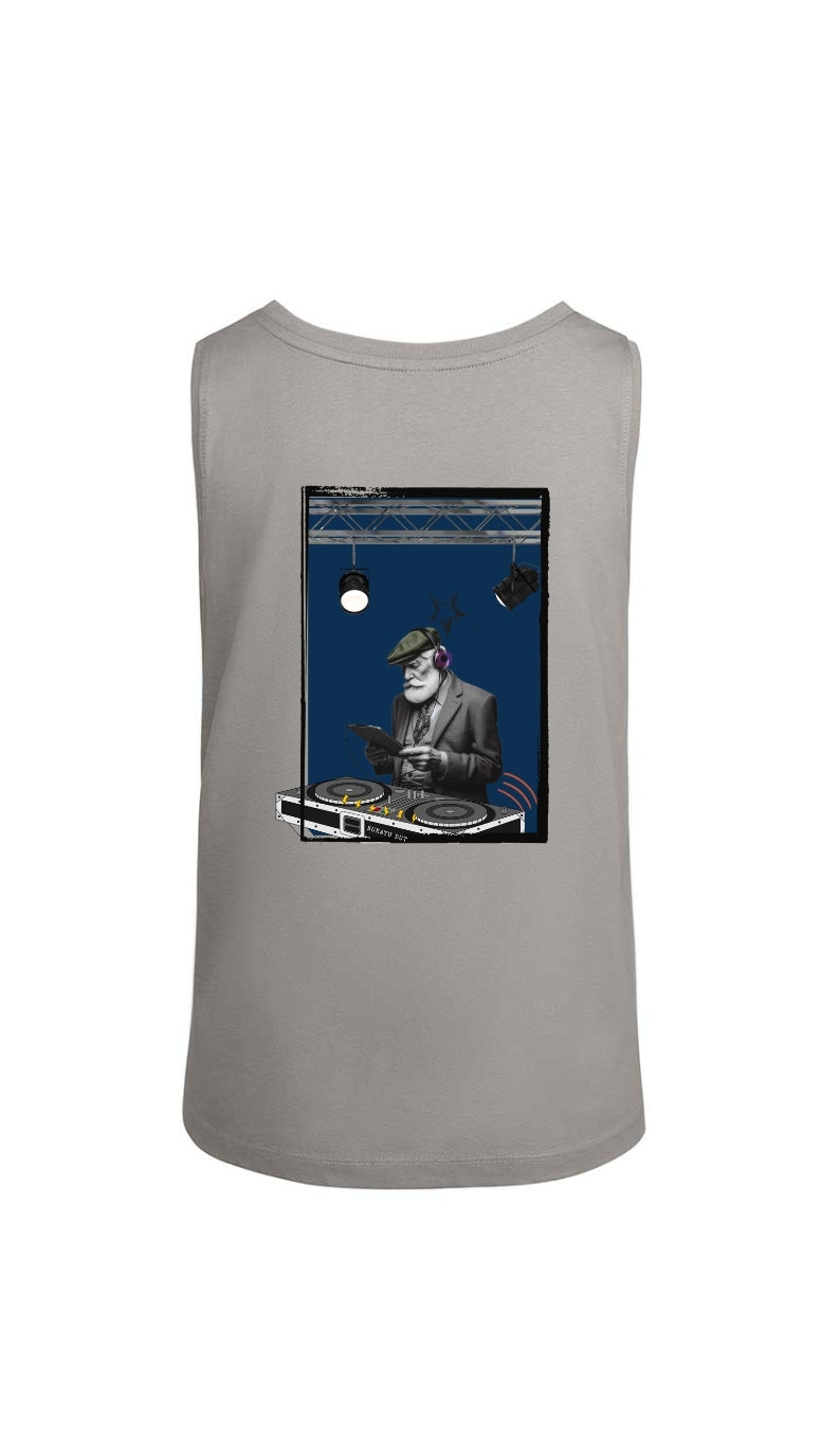 Camiseta "Man dj" tirantes