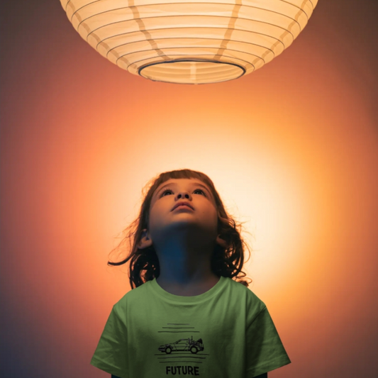 Camiseta txikis "Future" bordada