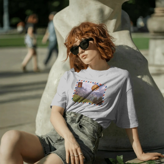 Camiseta "Deux Alpes" boxy fit