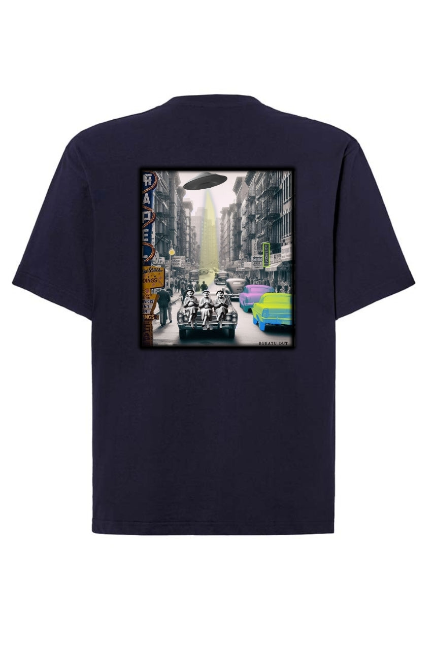 Camiseta "Exotic city" oversize