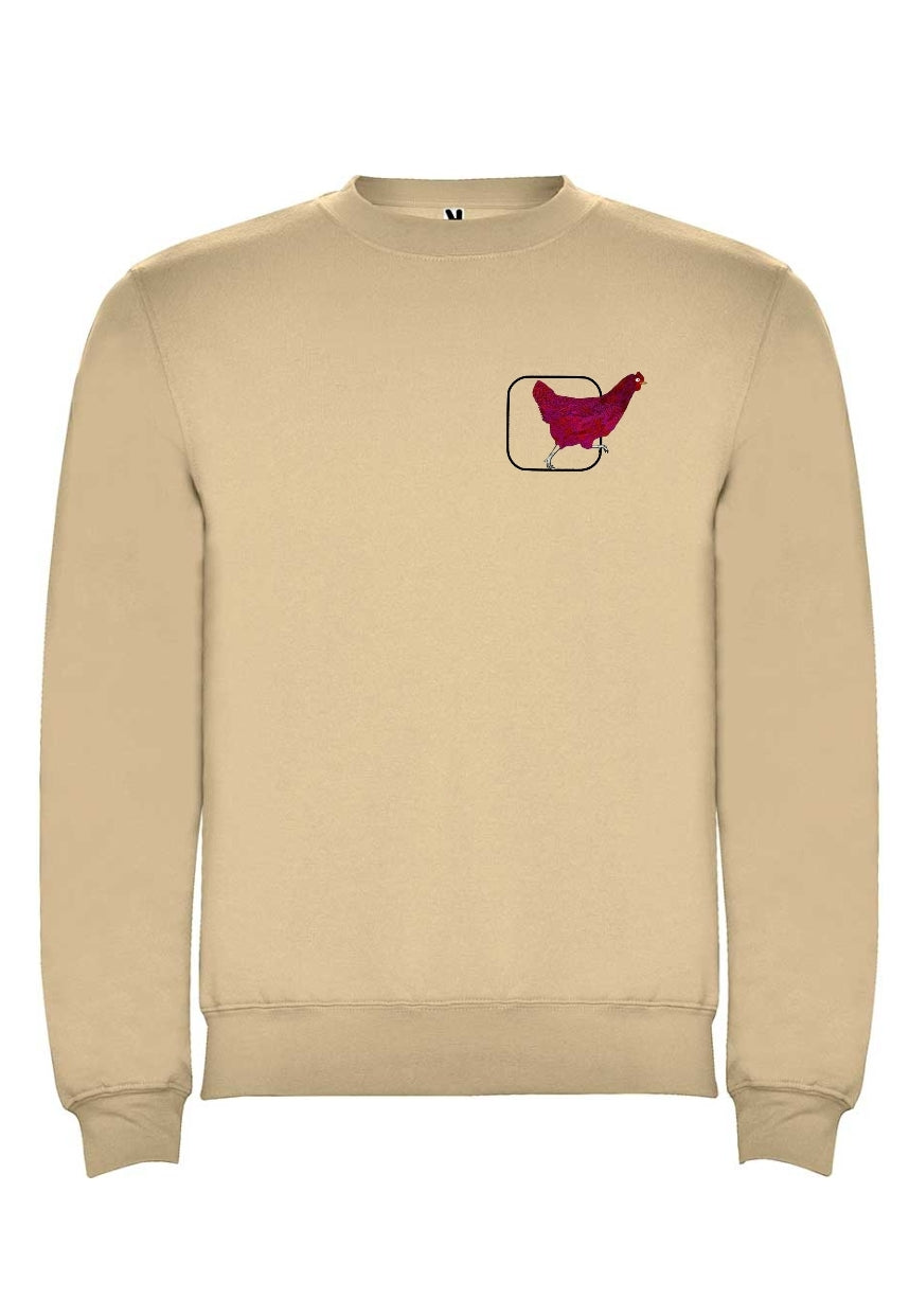 Sudadera "POULET dj" boxy fit